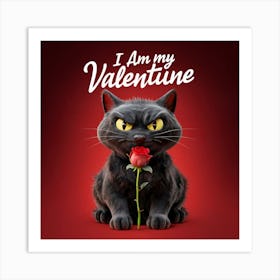 I Am My Valentine Art Print