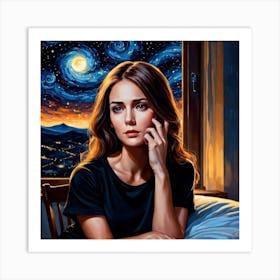 Starry Night 1 Art Print