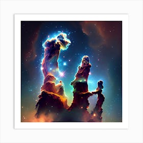 Nebula Art Print