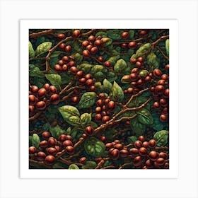 Coffee Berries 5 Art Print