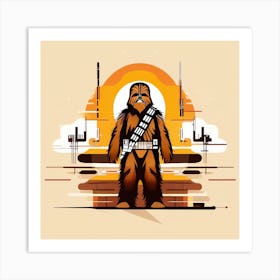 Chewbacca Art Print