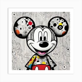 Mickey Reimagined 9 Art Print