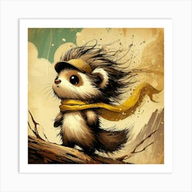 Little Squirrel Art Print