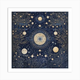 An Ethereal William Morris Art Art Print