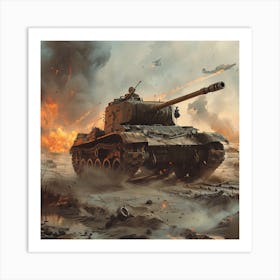 World Of Tanks 1 Art Print