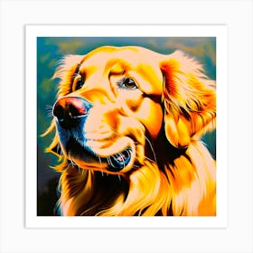 Golden Retreiver Art Print