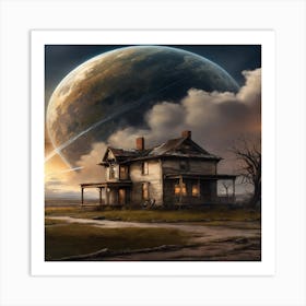 House On The Prairie Art Print