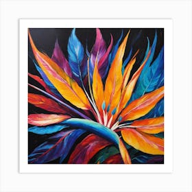 Flower of Bird of Paradise 5 Art Print