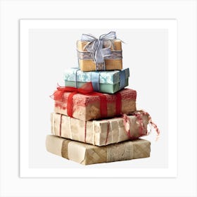 Christmas Presents Art Print