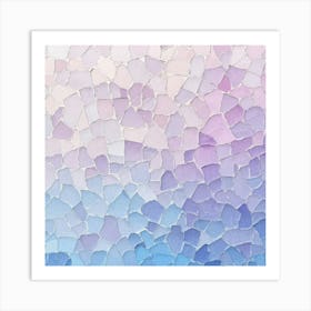 Mosaic Tile Background Art Print