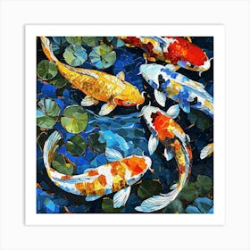 Koi Fish 2 Art Print