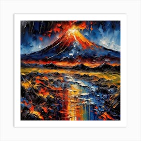 Mt Fuji Art Print