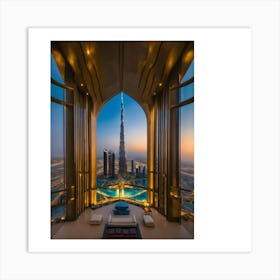 Burj Khalifa 3 Art Print