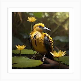 Bird Of Paradise Art Print