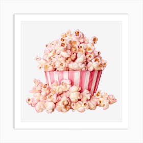 Popcorn In A Cup 6 Art Print