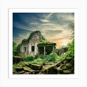 Abandoned House Art Print