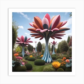 Surreal Garden Art Print