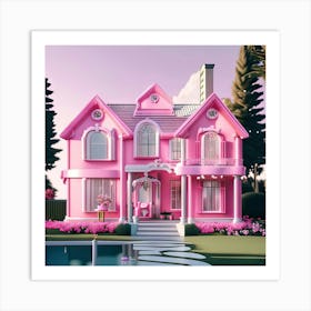 Barbie Dream House (638) Art Print