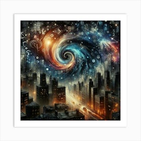 Cityscape 7 Art Print