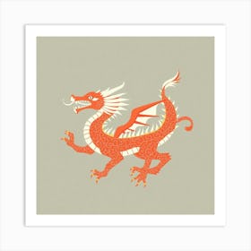 Dragon - Dragon Stock Videos & Royalty-Free Footage 1 Art Print