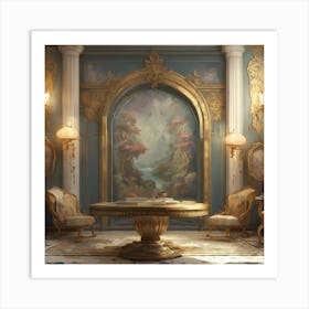 Cinderella'S Room Art Print