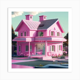 Barbie Dream House (624) Art Print