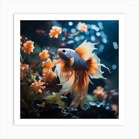 Siamese Catfish 2 Art Print