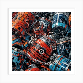 Canisters Art Print