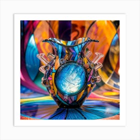 Glass Vase Art Print