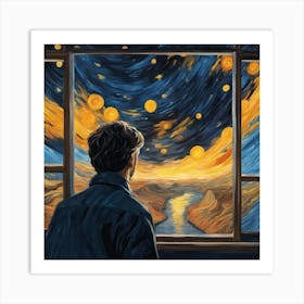 Starry Night 3 Art Print