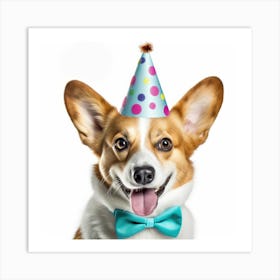 Birthday Dog Art Print