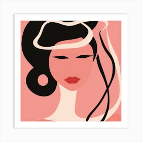 Portrait Of A Woman 37 Art Print