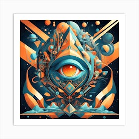 All Seeing Eye Art Print