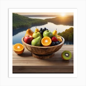 Fruit Bowl Art Print