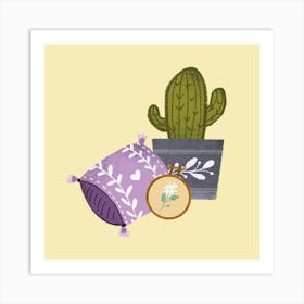 Comfy cozy Art Print