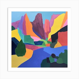 Colourful Gardens Garden Of The Gods Usa 3 Art Print