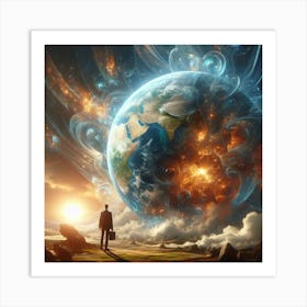 Future Of Mankind 1 Art Print