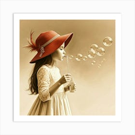 Bubbles Art Print