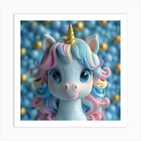 Secret Symphony Unicorn Art Print