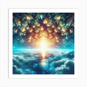 Sky And Clouds 3 Art Print