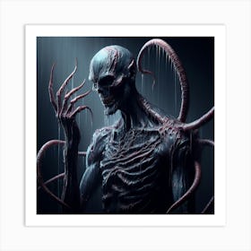 Creature Of The Night Art Print