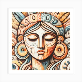 Goddess Jaci Art Print