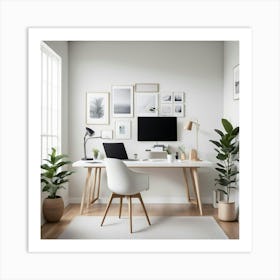 Home Office 8 Art Print