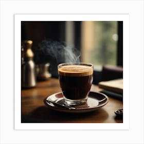 Coffee In A Cup Art Print