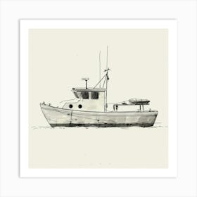 Fishing Boat Art Print