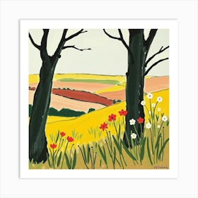 English Countryside 1 Art Print