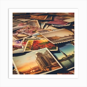 Postcards 3 Art Print