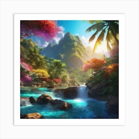 Hawaiian Paradise Art Print