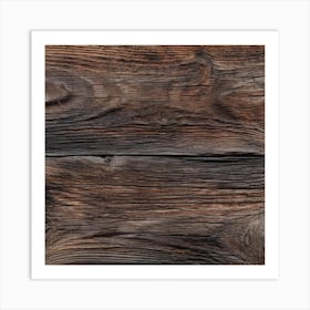 Old Wood Texture 5 Art Print