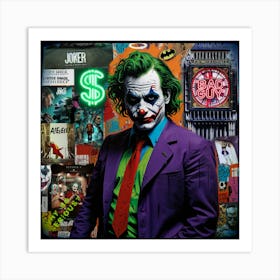 Joker 9 Art Print